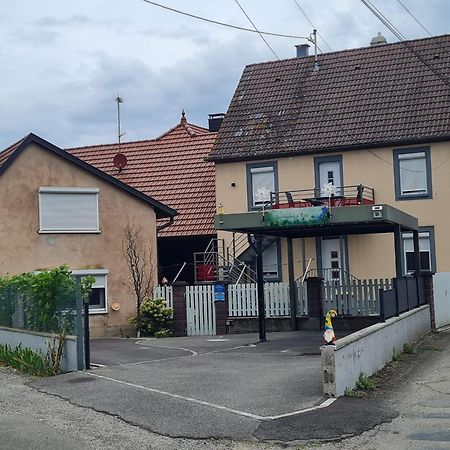 Ferienwohnung Les Chouchous Du Ried 1 Saasenheim Exterior foto