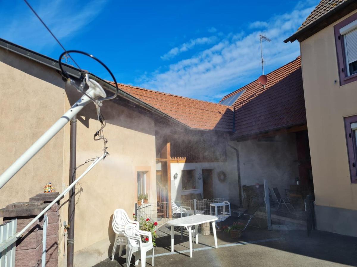 Ferienwohnung Les Chouchous Du Ried 1 Saasenheim Exterior foto